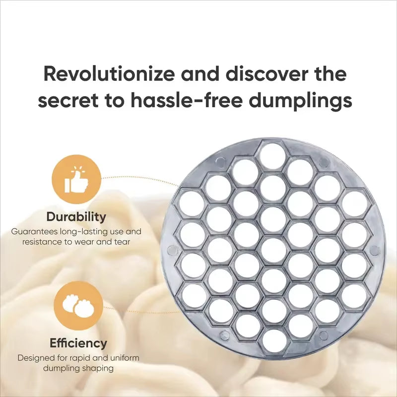 37Holes Aluminum Ravioli Maker Pasta Form Meat Dumpling Mold Handmade Dumpling Pastry Pressure Cutter Home Kitchen Tools