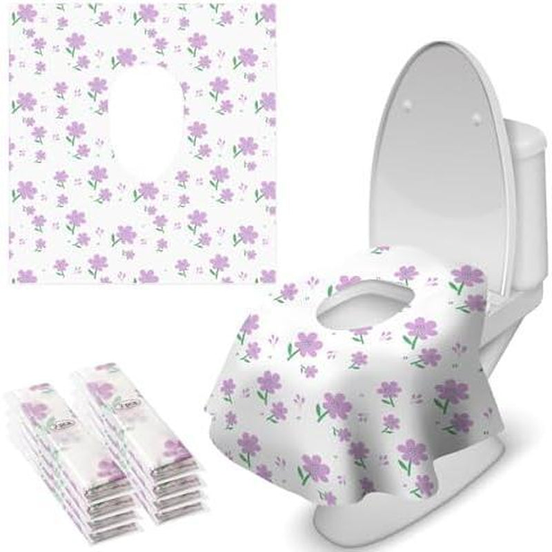 30 Count Toilet Seat Covers Disposable for & Adults, , Portable Package for Travel, Potty