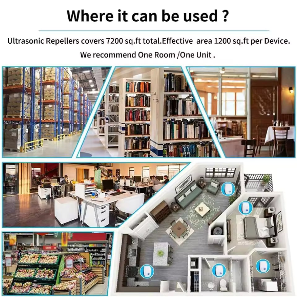 Kills Mosquitoes and pest, while giving Soft Night -Light