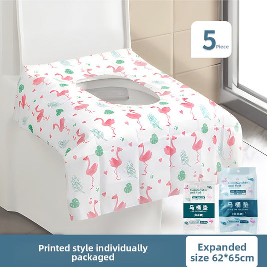 Disposable Printed Toilet Seat Cover Waterproof Hygienic