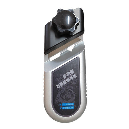 New dual-purpose gypsum board v-chamfering